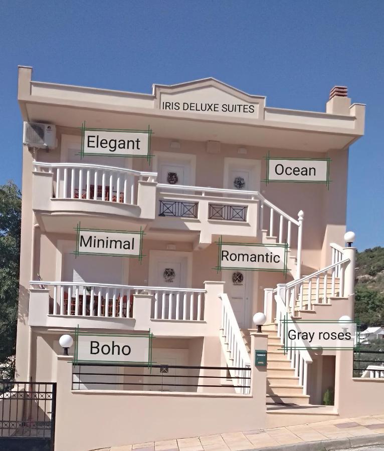 Iris Deluxe Suites 1 Kavála Kültér fotó
